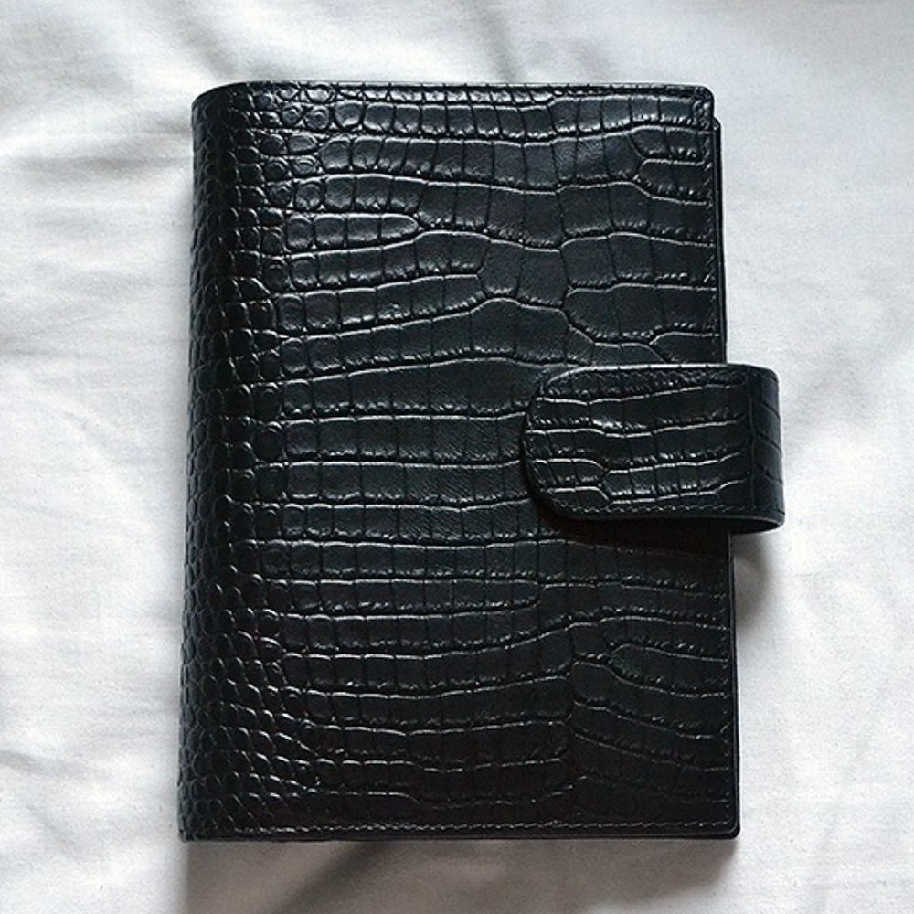 Smartfee Personal Ring Planner in Black Croc